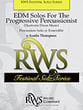 EDM Solos for the Progressing Percussionist Multiple Drum Solos - with Electric Drum Music cover